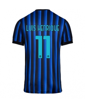 Billige Fotballdrakt Inter Milan Luis Henrique #11 Replika Hjemmedrakt 2025-26 Kortermet Billige Fotballdrakt Inter Milan Luis Henrique #11 Replika Hjemmedrakt 2025-26 Kortermet